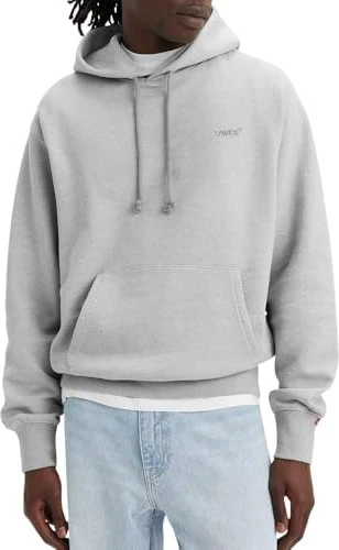 Levi's Gold Tab Authentic Hoodie light grey heather (Herren)