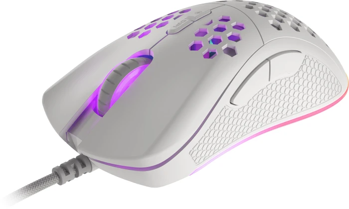 Genesis Krypton 555 Ultralight Gaming Mouse weiß, USB