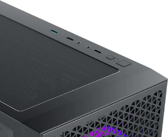 Xigmatek Gaming G Pro, schwarz, Glasfenster