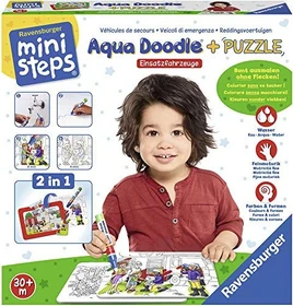 Ravensburger ministeps Aqua Doodle Einsatzfahrzeuge