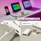 Keychron Q6 Max, Shell White, LEDs RGB, hot-swap, Gateron Jupiter RED, USB/Bluetooth, US Vorschaubild