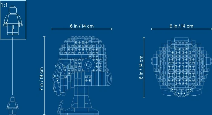 LEGO Star Wars - Stormtrooper Helm