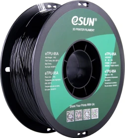eSUN eTPU-95A, black, Spule, 1.75mm, 1.00kg