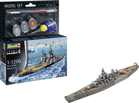Revell Model Set Battleship USS New Jersey