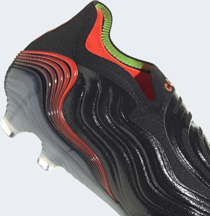 adidas Copa Sense+ FG core black/solar red/team solar green (Herren)