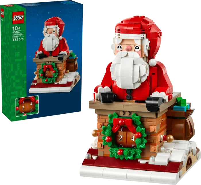 LEGO Weihnachtsmann-Tagezähler