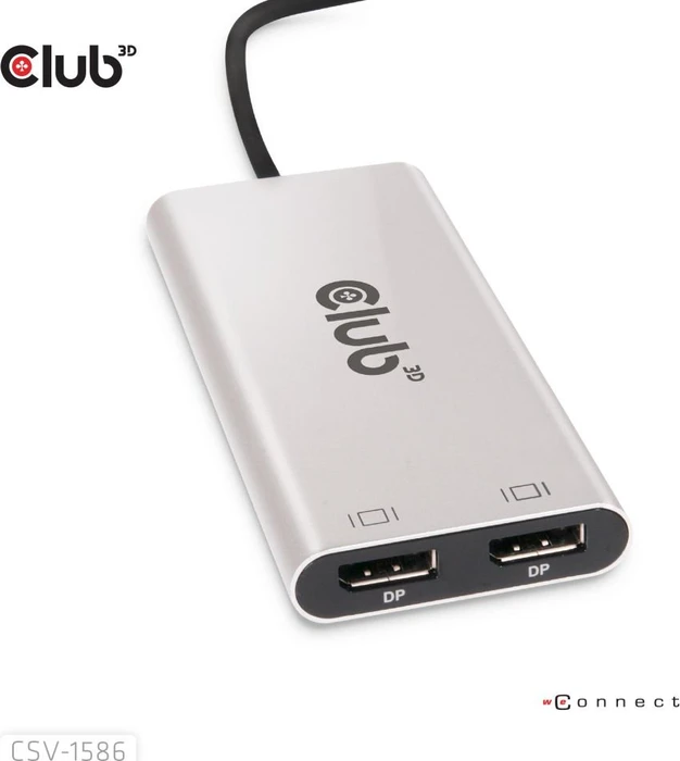 Club 3D Thunderbolt 3 auf Dual DisplayPort Adapter, Thunderbolt 3 [Stecker]