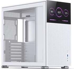 Jonsbo D41 Mesh Screen White, weiß, Glasfenster (D41 MESH WHITE SC)