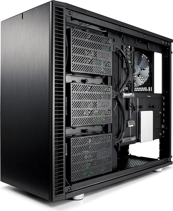 Fractal Design Define S2 Black, Glasfenster, schallgedämmt