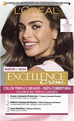 L'Oréal Excellence Creme Haarfarbe 5 hellbraun