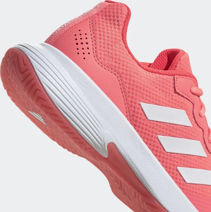 adidas Gamecourt 2.0 acid red/cloud white/turbo (Damen)