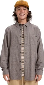 Quiksilver Motherfly Heather Hemd langarm chocolate brown (Herren)