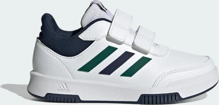 adidas Tensaur Hook and Loop cloud white/collegiate green/collegiate navy (Junior)