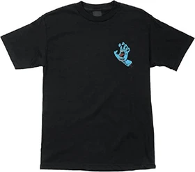 Santa Cruz Screaming Hand T-Shirt kurzarm schwarz (Herren)