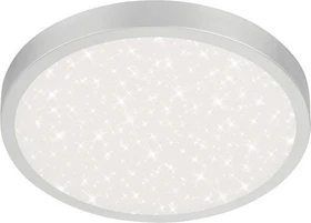 Briloner Runa Sternenhimmel LED Deckenleuchte 24W 38cm silber