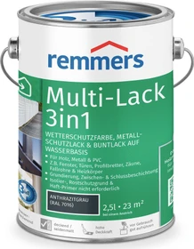 Remmers Multi-Lack 3in1 Metallschutzmittel anthrazitgrau (RAL7016), 2.5l