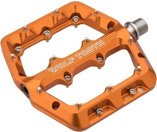 Wolf Tooth Waveform Large Plattformpedale orange