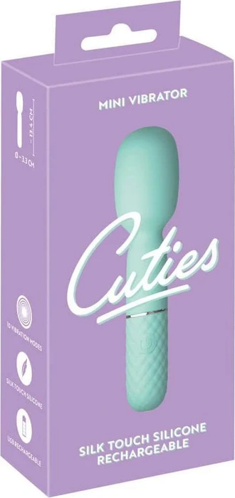You2Toys Cuties 5 Mini Wand-Vibrator grün