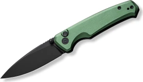 Civivi Altus Button Lock/Stud Taschenmesser green aluminium/black stonewashed