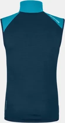 Ortovox Fleece Grid Funktionsweste mountain blue (Herren)