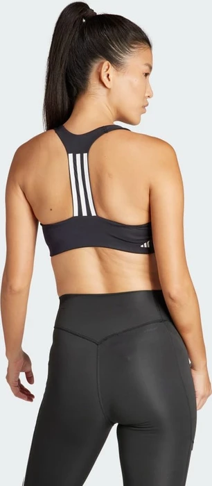 adidas Powerimpact Training Medium-Support 3-Streifen Sport-BH black (Damen)