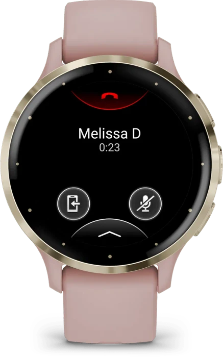 Garmin Venu 3S soft gold/dust rose