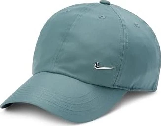 Nike Dri-FIT Club unstrukturierte Metall-Swoosh Kappe mineral slate/metallic silver (Junior)