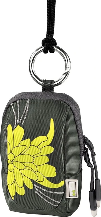 Hama aha 70J Blossom Kameratasche grau/gelb