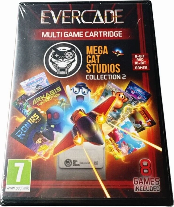 Blaze Entertainment Evercade Game Cartridge - Mega Cat Studios Collection 2