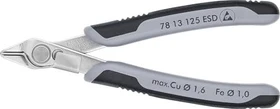 Knipex Electronic Super Knips Elektronik-Seitenschneider, 12.5cm