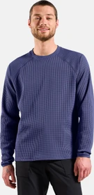 Odlo Cubic Multisport Mid Layer Crew Funktionsshirt langarm skipper blue (Herren)