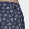 adidas Logo Print CLX Very Short Length Badeshorts shadow navy/blue dawn (Herren) Vorschaubild