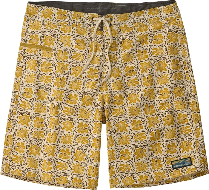 Patagonia Wavefarer 19" Badeshorts future flowers/natural (Herren)