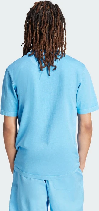 adidas Trefoil Essentials + Dye Pocket T-Shirt kurzarm semi blue burst (Herren)