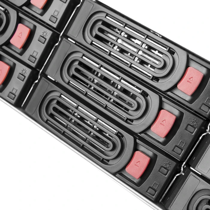SilverStone RM22-312, Rackmount Storage, grau/schwarz, 2HE