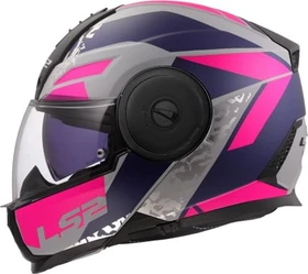 LS2 FF902 Scope II Oxyd matt grau/blau/rosa