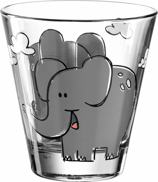 Leonardo Bambini Kinderglas 215ml elefant