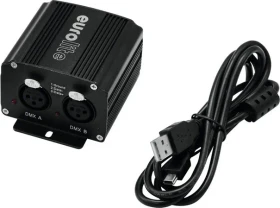 Eurolite USB-Interface 2x512 DMX/Artnet inkl. 64x DMX512