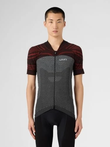 UYN Coolboost Trikot kurzarm sharkskin/red wagon (Herren)