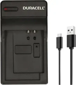 Duracell Ladegerät mit USB Kabel für GoPro Hero 5 und 6