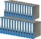 Falken Wolkenmarmor Recycling Ordner A4, 5cm Vorschaubild