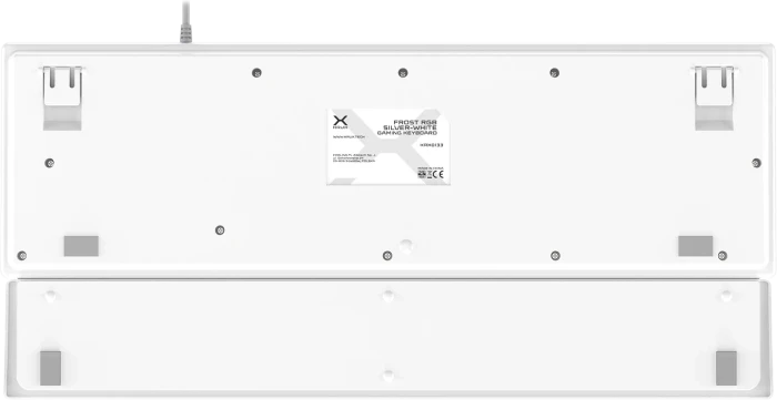 Krux Frost RGB, Silver-White, USB, US