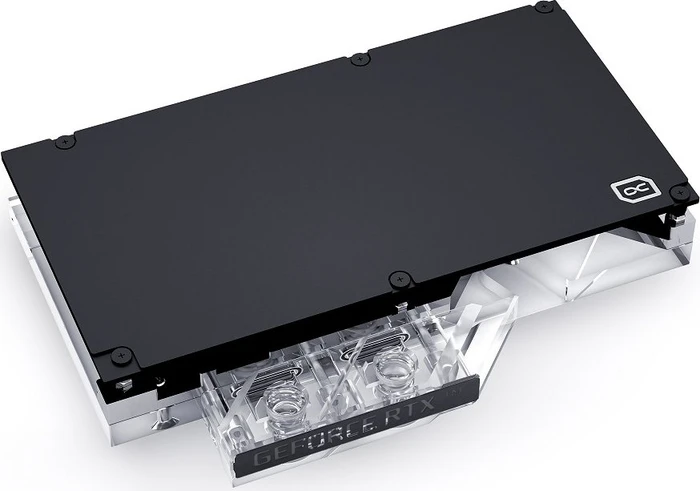 Alphacool Eisblock Aurora Acryl GPX-N RTX 3070 Ti Founders Edition mit Backplate
