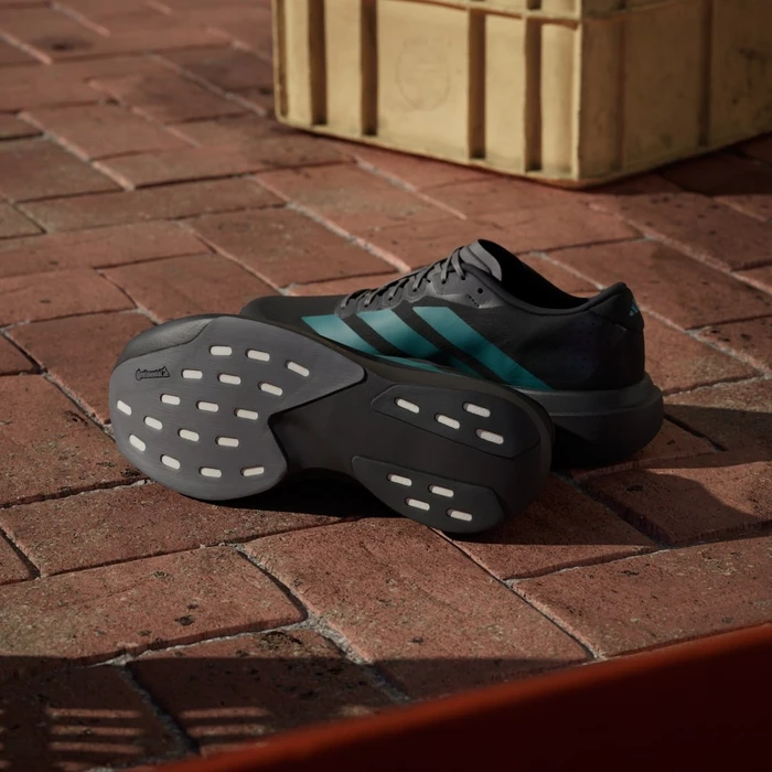 adidas Adizero Evo SL core black/pure teal/grey four (Herren)