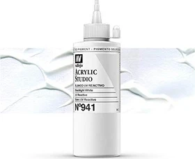 Vallejo Studio Acrylic blacklight white, 200ml