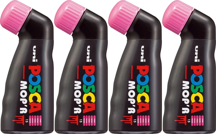 Uni-Ball POSCA MOP'R PCM-22 Acrylmarker hellblau, 4er-Pack