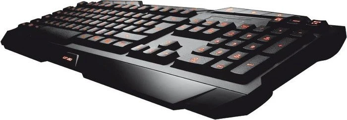 Trust Gaming GXT 280 LED Illuminated Gaming Keyboard, USB, DE