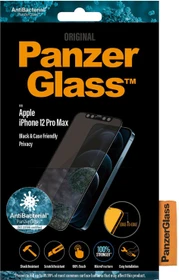 PanzerGlass Edge-to-Edge Case Friendly & Privacy für Apple iPhone 12 Pro Max schwarz