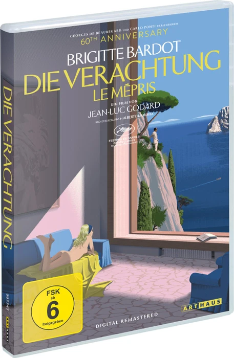Le Mépris - Die Verachtung - 60th Anniversary Edition (DVD)