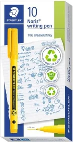 Staedtler Noris writing pen 307 0.3mm gelb, 10er-Pack